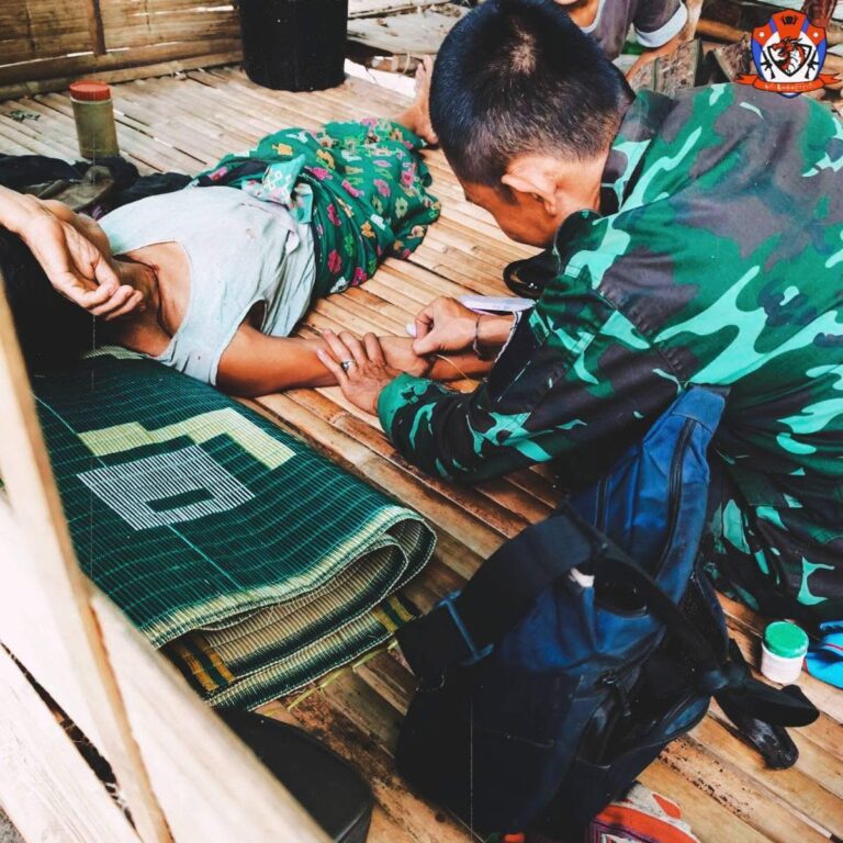 စစ်ရှောင်ပြည်သူများကို ကျန်းမာရေးစောင့်ရှောက်မှုပေးနေသည့် ပြည်သူ့ကာကွယ်ရေးတပ်မတော်(PDF)၊ နဂါးနီစစ်ကြောင်း P 29903