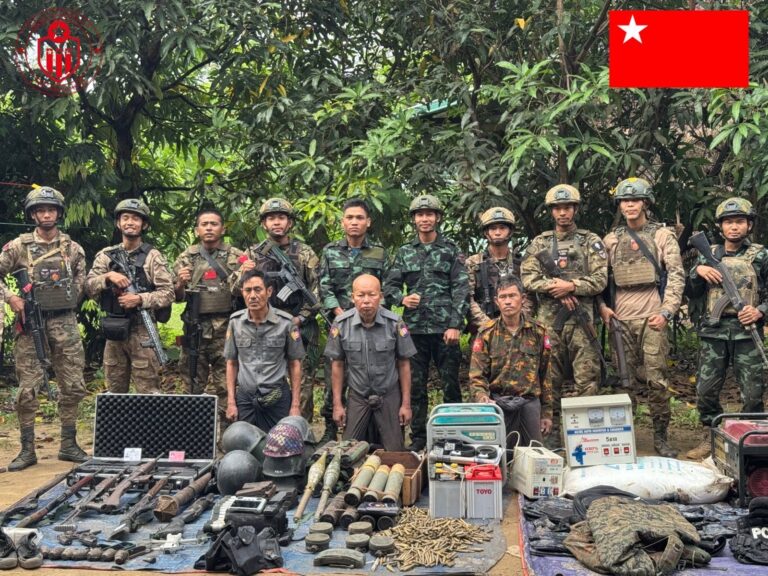 ရန်ကုန် – မန္တလေး အမြန်လမ်းဟောင်းပေါ်ရှိ စစ်ကောင်စီစခန်း (၉)ခုကို တပြိုင်နက် ဝင်ရောက်တိုက်ခိုက်