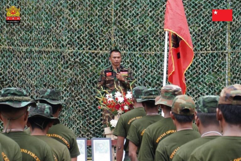 အထူးစစ်ဆင်ရေးတပ်ဖွဲ့ – SOF ဖွဲ့စည်းတည်ထောင်ခြင်း (၄) နှစ်ပြည့်အခမ်းအနားများကျင်းပ