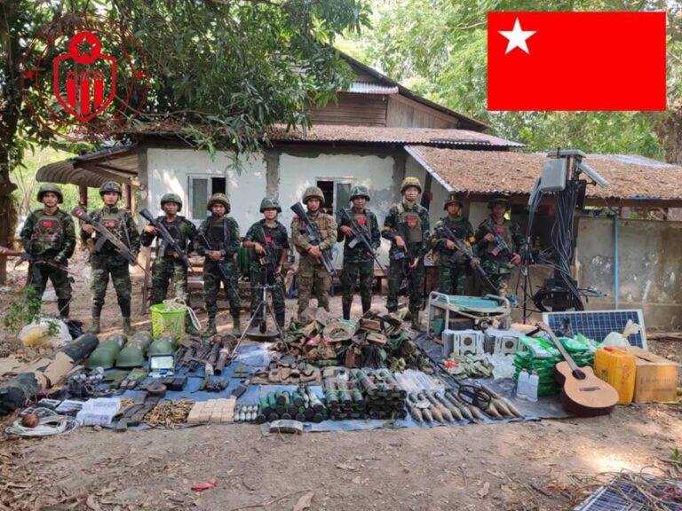 ကျောက်ကြီးမြို့နယ်အတွင်းရှိ စစ်ကောင်စီတပ်စခန်းများကို တစ်ပြိုင်နက် တိုက်ခိုက်